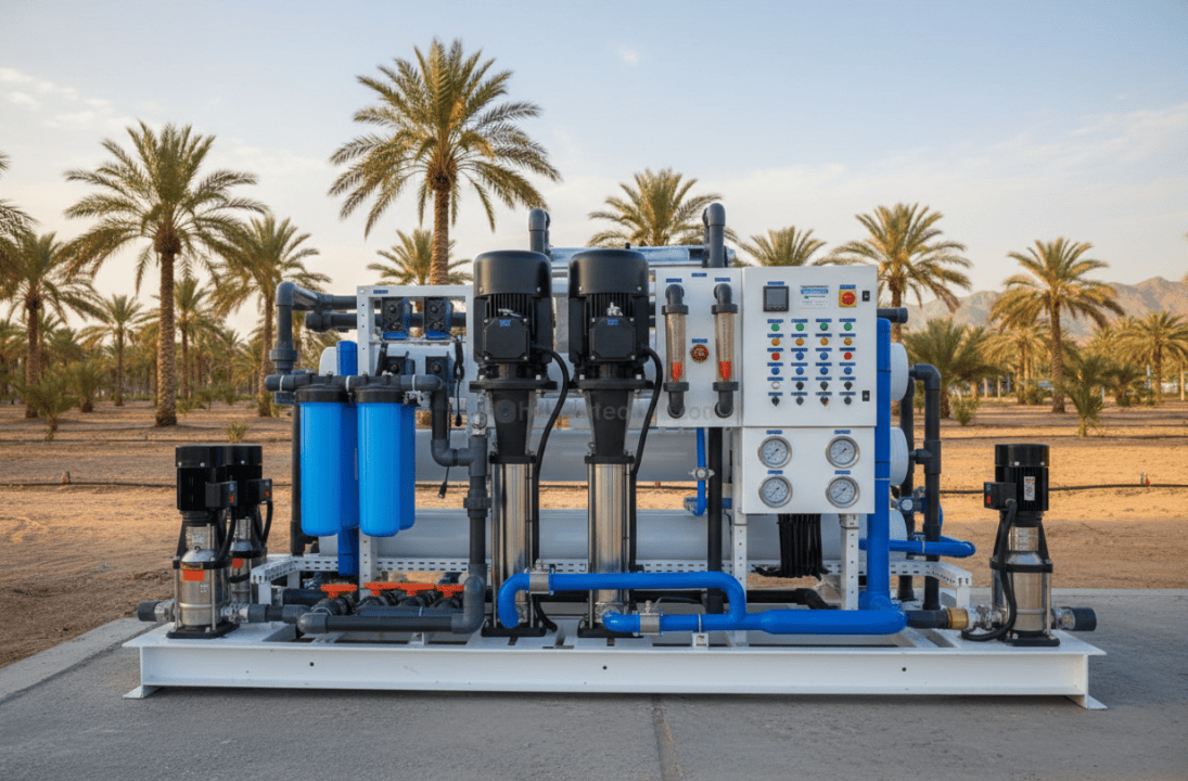 تركيب محطات التحلية